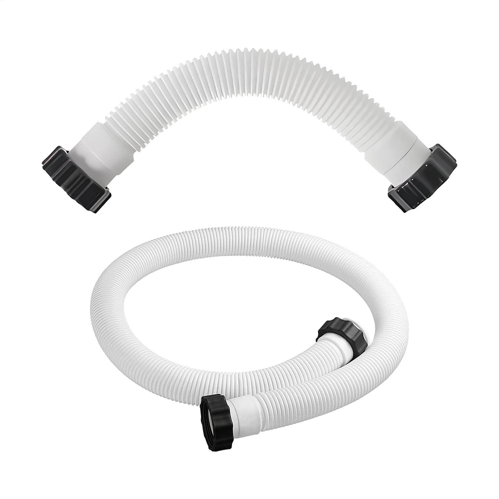 Flexible Hose Braided - Zwembadpompslang Zwembadfilterslang Snelkoppeling Flexibele pijponderdelen Zwembadzandfilterpompen