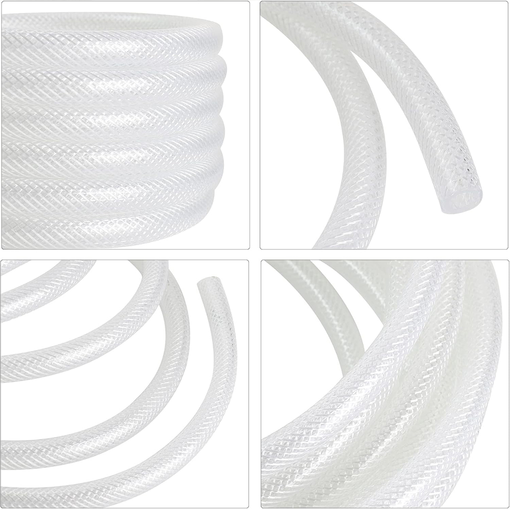 1M gevlochten doorzichtige fle - Flexible Hose Braided recensie en prijs
