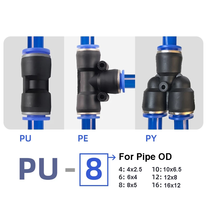 Pneumatische fittingen Snelkop - Compression Fitting Brass recensie en prijs